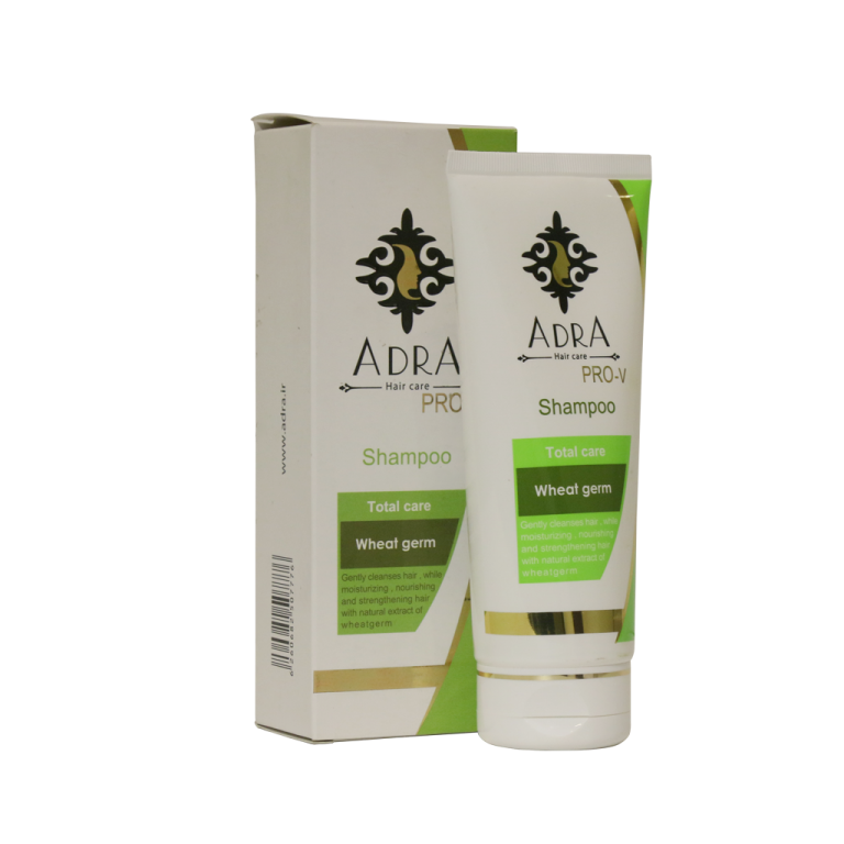 شامپو پروتئینه جوانه گندم مناسب انواع مو آدرا ADRA