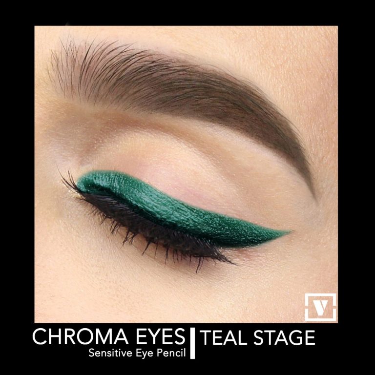 مداد و سایه چشم ویولت رنگ سبز Violet eye pencil مدل Choroma