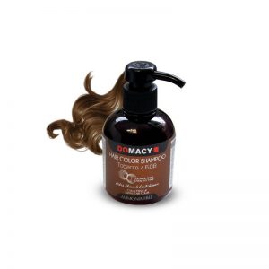 شامپو رنگساژ دوماسی حجم 300 میل شماره 6.08 (تنباکویی) Domacy Hair Color Shampoo 300ml-6.08