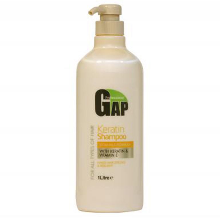 شامپو پمپی حاوی روغن کراتین گپ 400 میل  ۴۰۰ml Gap – Shampoo
