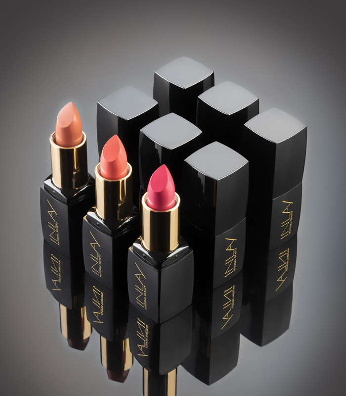 رژلب جامد این لی مدل Brave Red شماره 550 INLAY Brave Red Lipstick