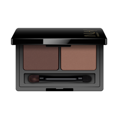 سایه ابرو دو رنگ این لی شماره 03  Eyebrow shadow INLY Granite – Cool Dark Brown