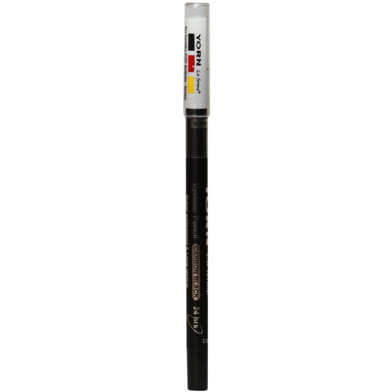 مداد چشم 24 ساعته یورن مدل Carbon Black 24H Eye Pencil